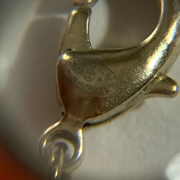 CHANEL Spring/Summer 2015 multi color Bouclé Tweed CC logo NECKLACE w/box - Picture 2 of 15